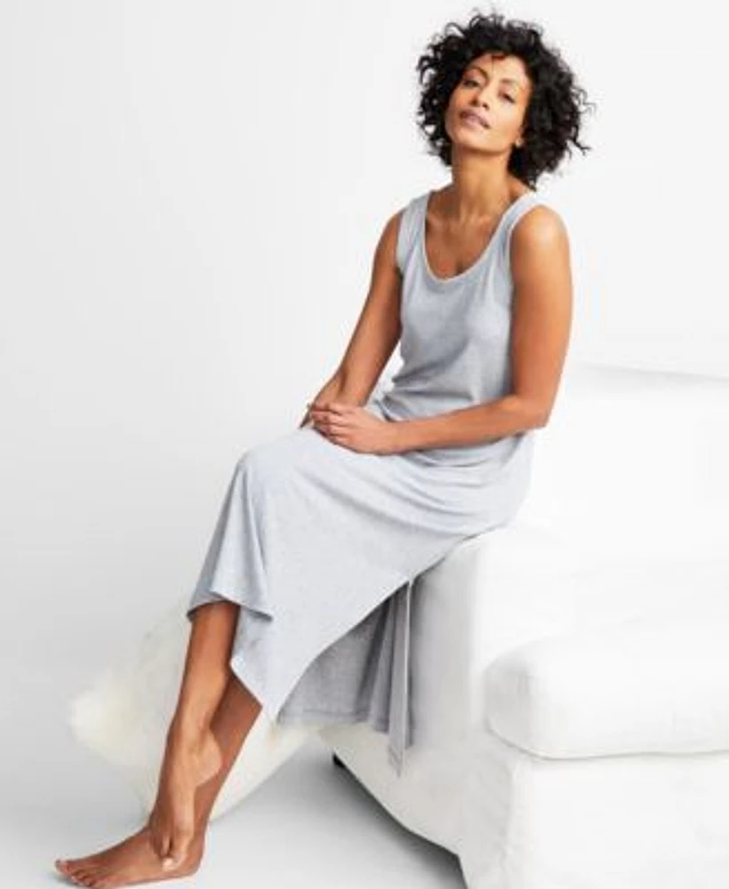 State Of Day Regular Plus Size Ribbed Tank Nightgowns Created For Macys
