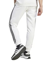adidas Men's Essentials 3-Stripes Regular-Fit Fleece Joggers
