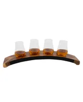 Legacy Lowlands Whiskey Flight Glencairn Glass Tasting, 6 Piece Set