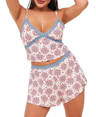 Adore Me Women's Lila Pajama Cami & Shorts Set