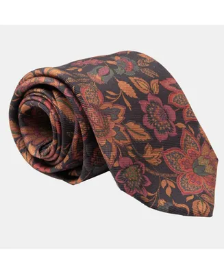 Calvino - Printed Silk Tie for Men