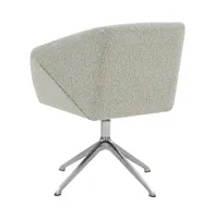 Felix Boucle Swivel Desk Chair