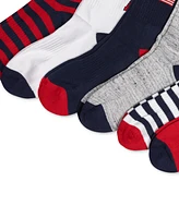 Polo Ralph Lauren Men's Assorted Bear Crew Socks, 6-Pack