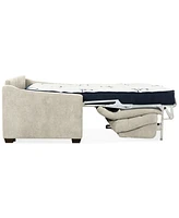 Luca 69" Queen Stearns & Foster Fabric Sleeper Sofa, Created for Macy's