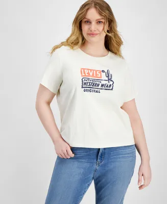 Levi's Plus Graphic Authentic Cotton Short-Sleeve T-Shirt