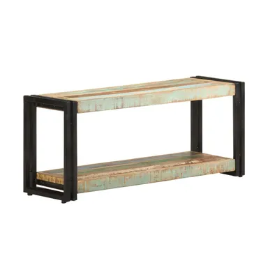 Tv Stand 35.4"x11.8"x15.7" Solid Wood Reclaimed