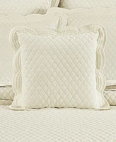 J Queen New York Marissa Quilted Decorative Pillow, 18" x 18"