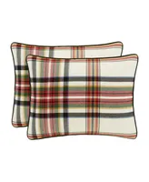 J Queen New York Christopher Plaid 3Pc. Duvet Cover Set