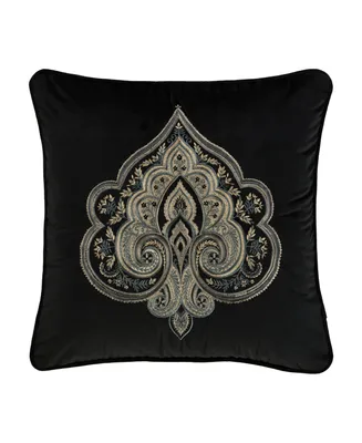 J Queen New York Vincenzo Square Decorative Pillow, 18"