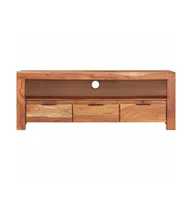 Tv Stand 43.3"x11.8"x15.7" Solid Wood Acacia