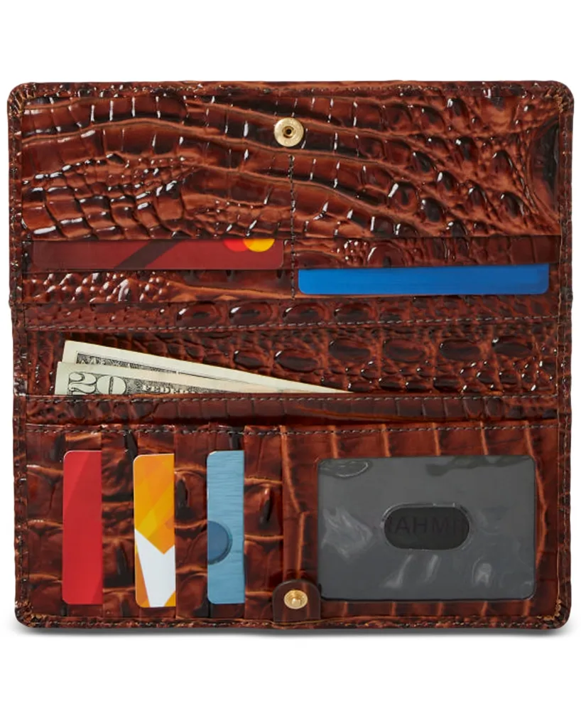 Brahmin Ady Lysander Embossed Leather Wallet