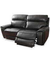 Closeout! Hutchenson 83" 2 Pc. Zero Gravity Leather Sofa with Power Recliners, Created for Macy's