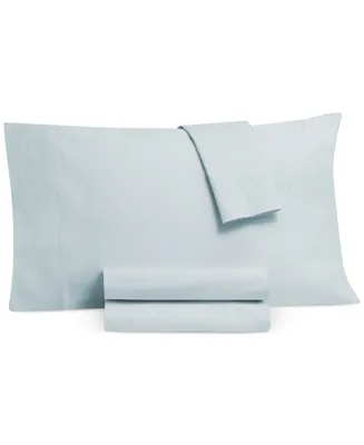 Tranquil Home Cotton Linen Look 4-Pc. Sheet Set