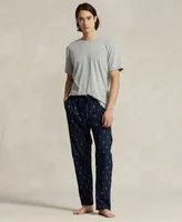Polo Ralph Lauren Mens Cotton Jersey Sleep Shirt Polo Player Pajama Pants