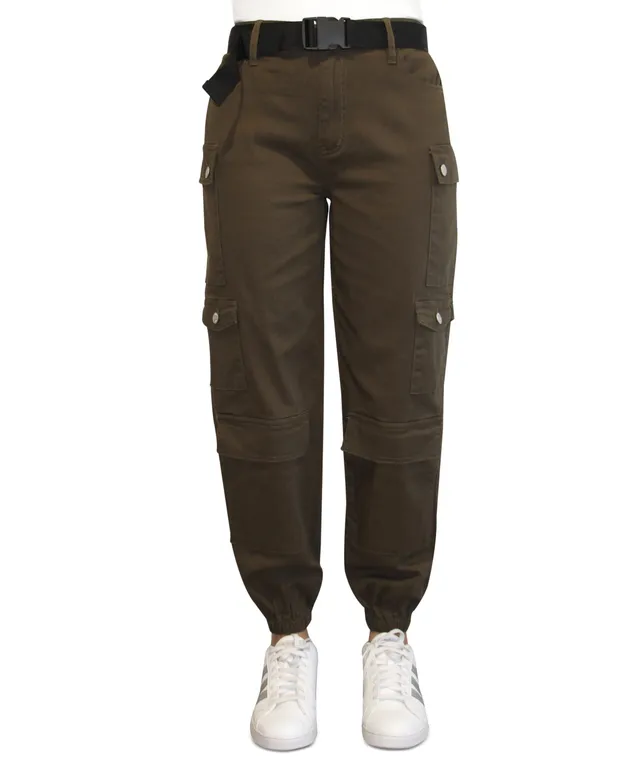 Celebrity Pink Juniors' High Rise Straight-Leg Cargo Pants