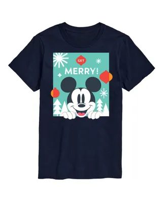 Airwaves Men's Disney Holiday Short Sleeves T-shirt