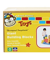 Smart Monkey Toys ImagiBRICKS Giant Building Block Set, 24 Pieces