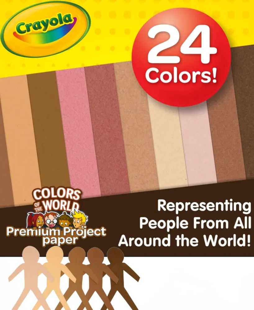 Crayola - Colors of The World Construction Paper