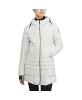 Pajar Women's Cort Fixed Hood Puffer Jacket with Reflective Trim