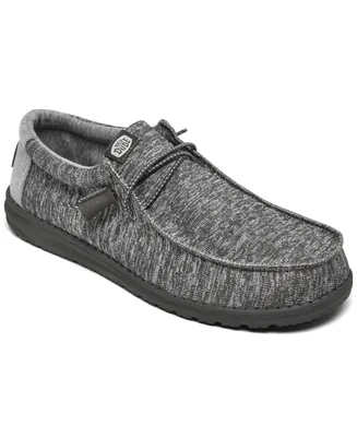 Hey Dude Men's Wally Sport Knit Casual Moccasin Sneakers from Finish Line