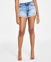 Guess Women's Distressed Denim Shorts