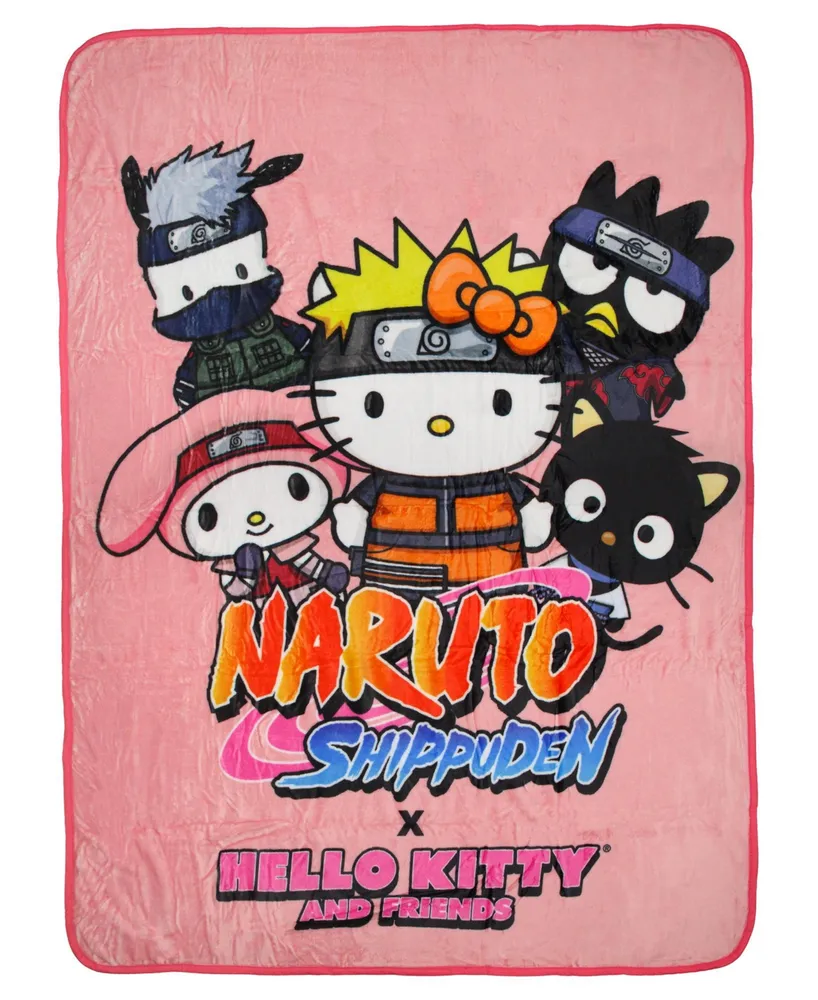Naruto Shippuden - Naruto Uzumaki X Hello Kitty Peluche 20cm