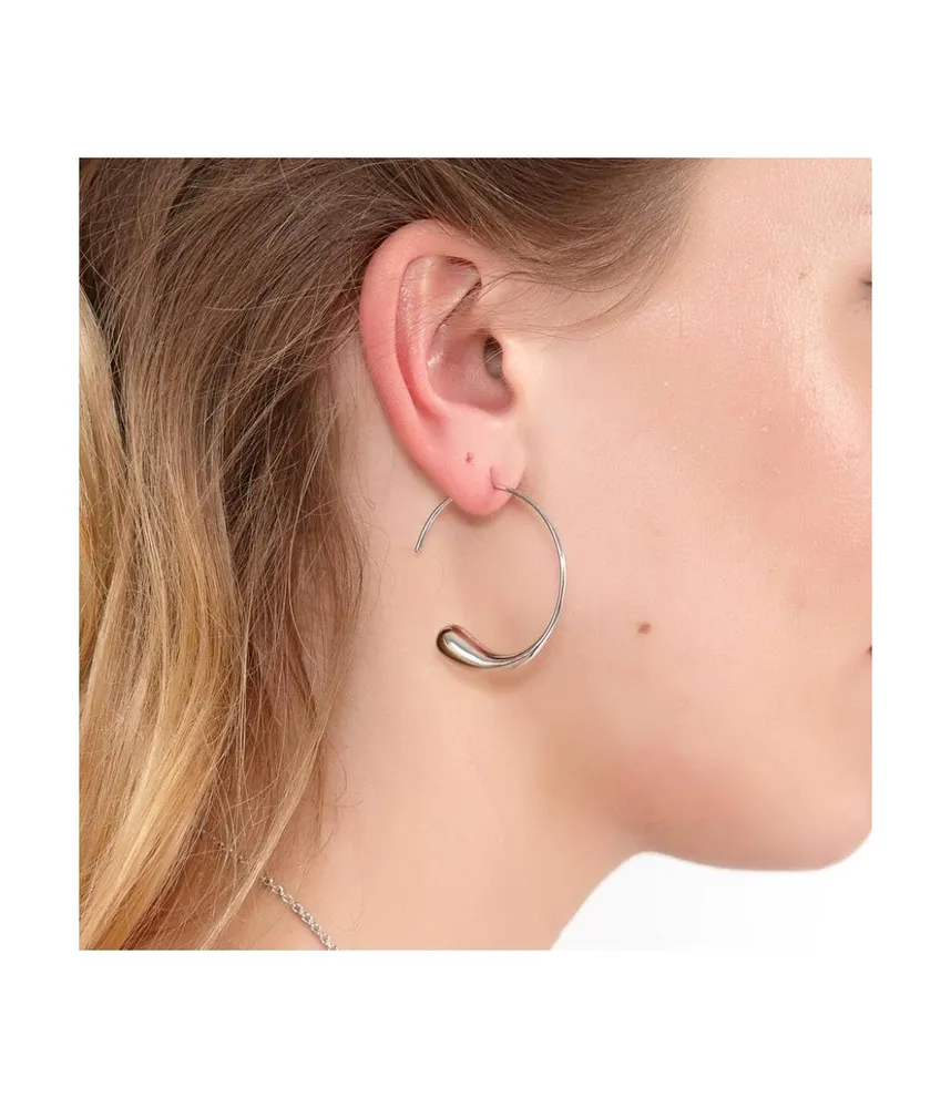 Large Luna Hoop Earrings