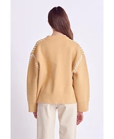 Women's Whip Stitch Sweater