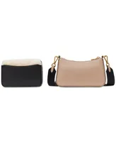 kate spade new york Double Up Faux Shearling Crossbody