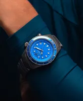 Abingdon Co. Women's Automatic Marina Divers Silver-Tone Titanium Bracelet Watch 40mm