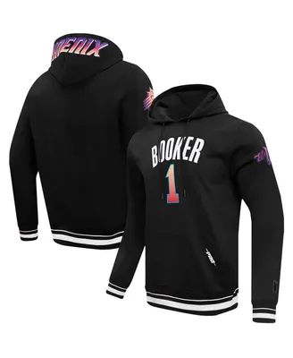 Men's Pro Standard Devin Booker Black Phoenix Suns 2023/24 City Edition Name and Number Pullover Hoodie