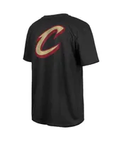 Men's New Era Black Cleveland Cavaliers 2023/24 City Edition Elite Pack T-shirt