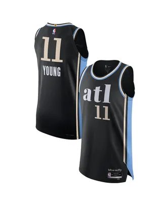 Men's Nike Trae Young Black Atlanta Hawks 2023/24 Authentic Jersey - City Edition