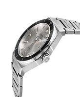 Gevril Men's High Line Silver-Tone Stainless Steel Watch 43mm