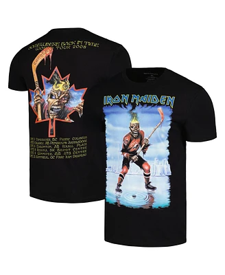 Men's Black Iron Maiden Canada Eddie T-shirt