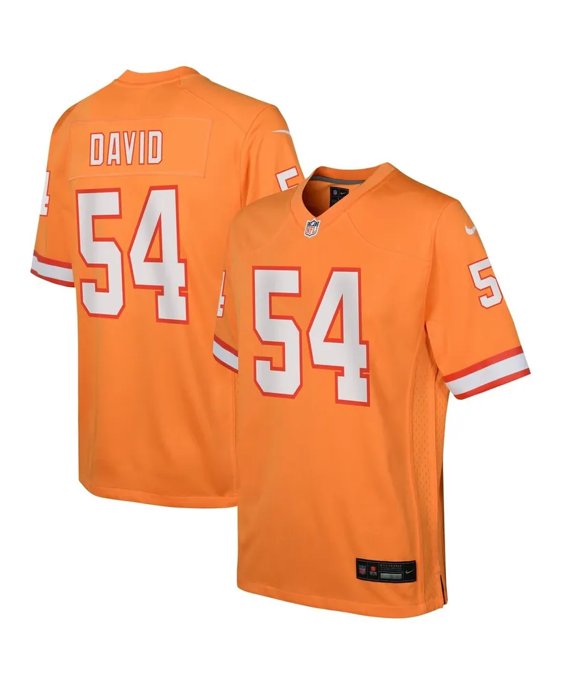 Big Boys Nike Lavonte David Orange Tampa Bay Buccaneers Game Jersey