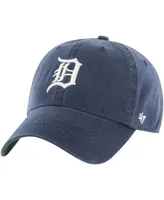 Men's '47 Brand Navy Detroit Tigers Sure Shot Classic Franchise Fitted Hat