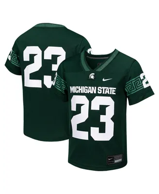 Big Boys Nike #23 Green Michigan State Spartans Untouchable Replica Game Jersey