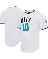 Men's Pro Standard Tyreek Hill White Miami Dolphins Mesh Player Name and Number Top