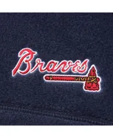 Men's Columbia Navy Atlanta Braves Steens Mountain Full-Zip Jacket