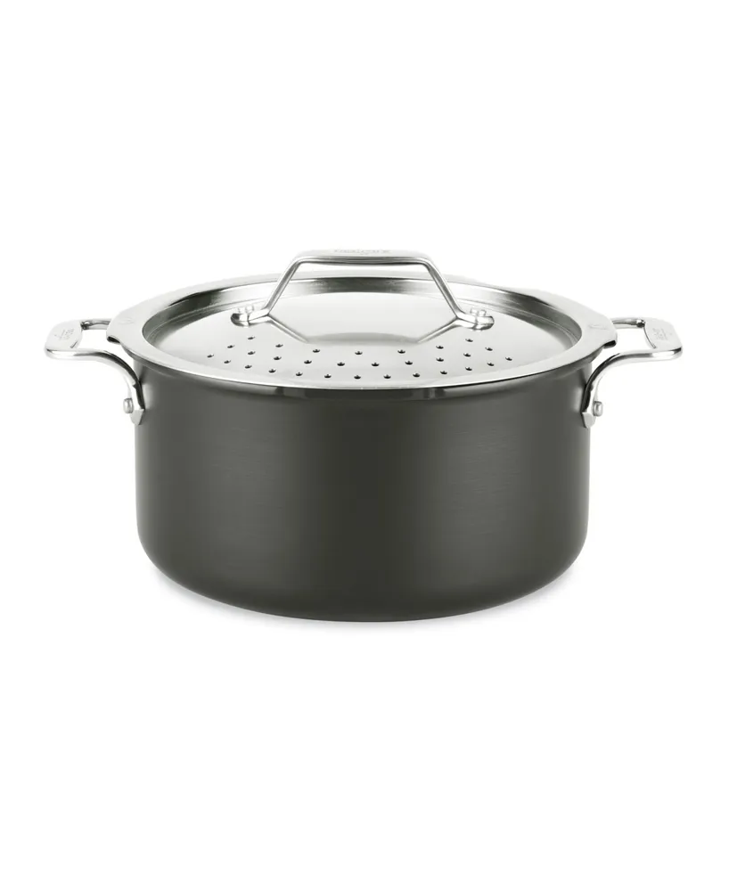 Farberware Aluminum 6-Quart Nonstick Straining Saucepot