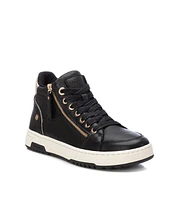 Carmela Collection Women's Leather High Top Sneakers By Xti