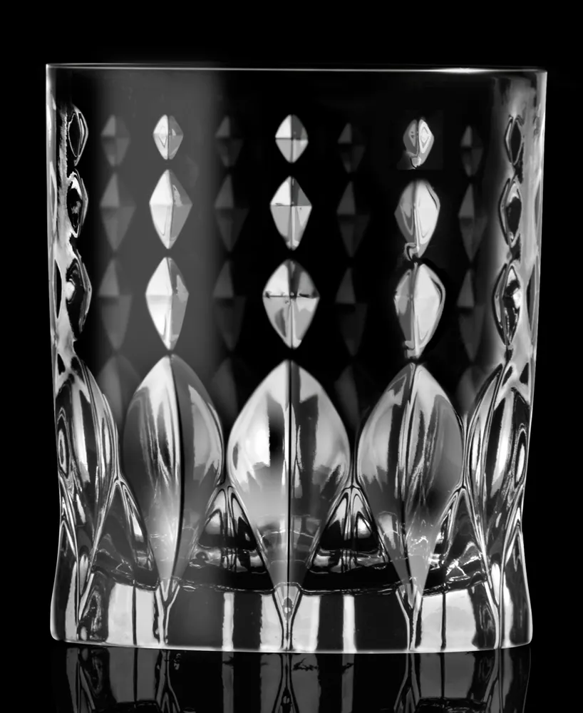 Lorren Home Trends Marilyn Set of 6 Double Old Fashion (Dof)