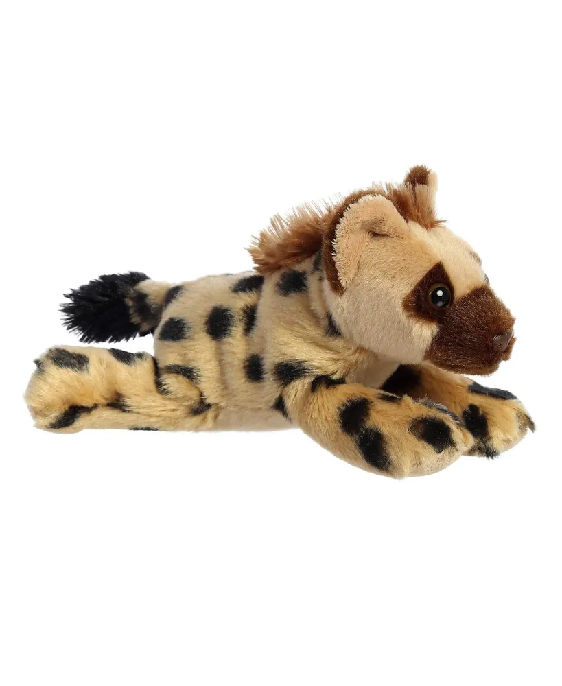 Aurora Small Haya Hyena Mini Flopsie Adorable Plush Toy Brown 8"