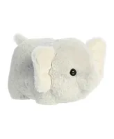 Aurora Medium Eri Elephant Spudsters Adorable Plush Toy Gray 10"