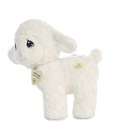 Aurora Medium Luffie Lamb Musical Precious Moments Inspirational Plush Toy White 10"