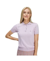 Bellemere New York Women's Bellemere Silk Cashmere Polo-Shirt