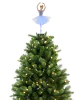 12.5" Animated FiberOptic Ballerina Tree Topper