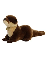 Aurora Medium River Otter Miyoni Adorable Plush Toy Brown 14.5"