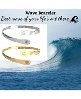 Wave Bracelets, Engraved Best wave of your life's out there